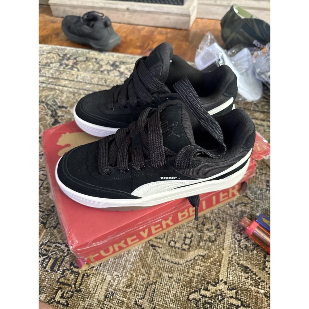 Size 9 - Puma Park Lifestyle SK8 SD Black Frosted Ivory